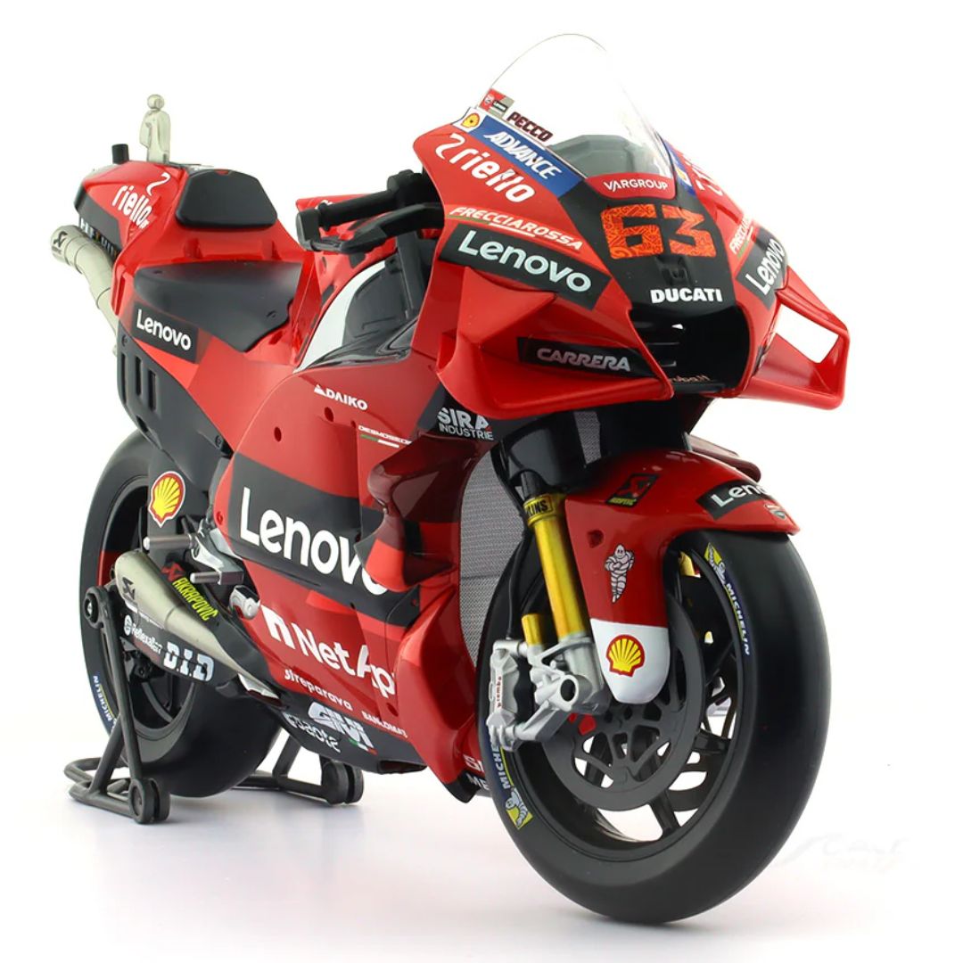 Ducati Lenovo team 2022 1:6 Scale Die-Cast bike by Bburago -Bburago - India - www.superherotoystore.com