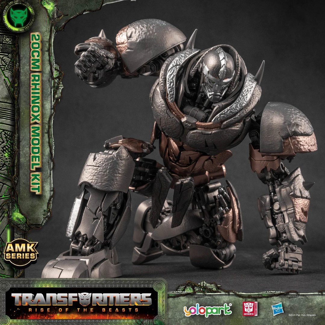 Transformers Rise Of The Beasts: Amk Series 20Cm Rhinox Model Kit By Yolo Park -Yolo Park - India - www.superherotoystore.com