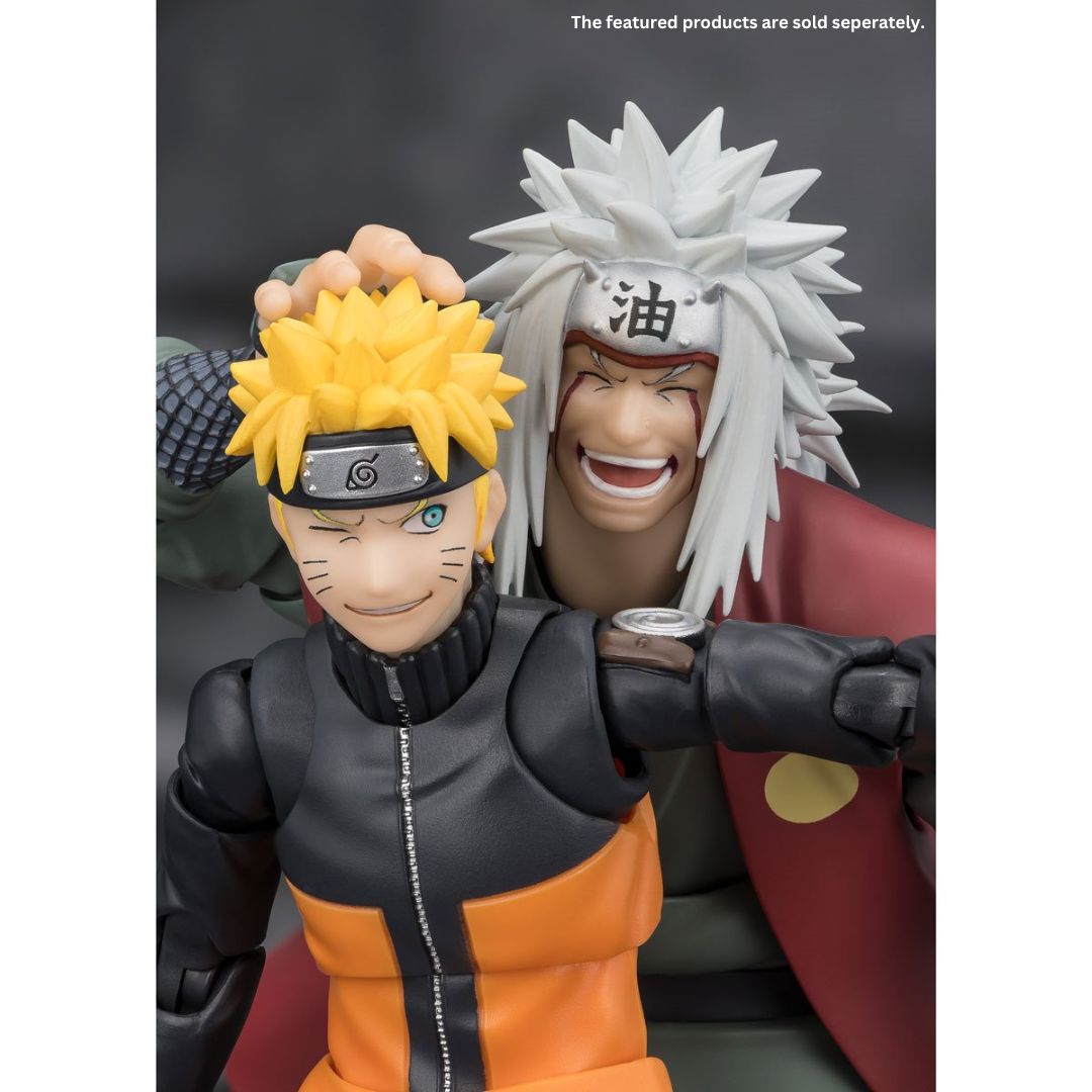 Naruto Jiraiya -Hidden Leaf Heroic Master Sage- (Sage Mode) S.H.Figuarts Action figure By Tamashii Nations -Tamashii Nations - India - www.superherotoystore.com