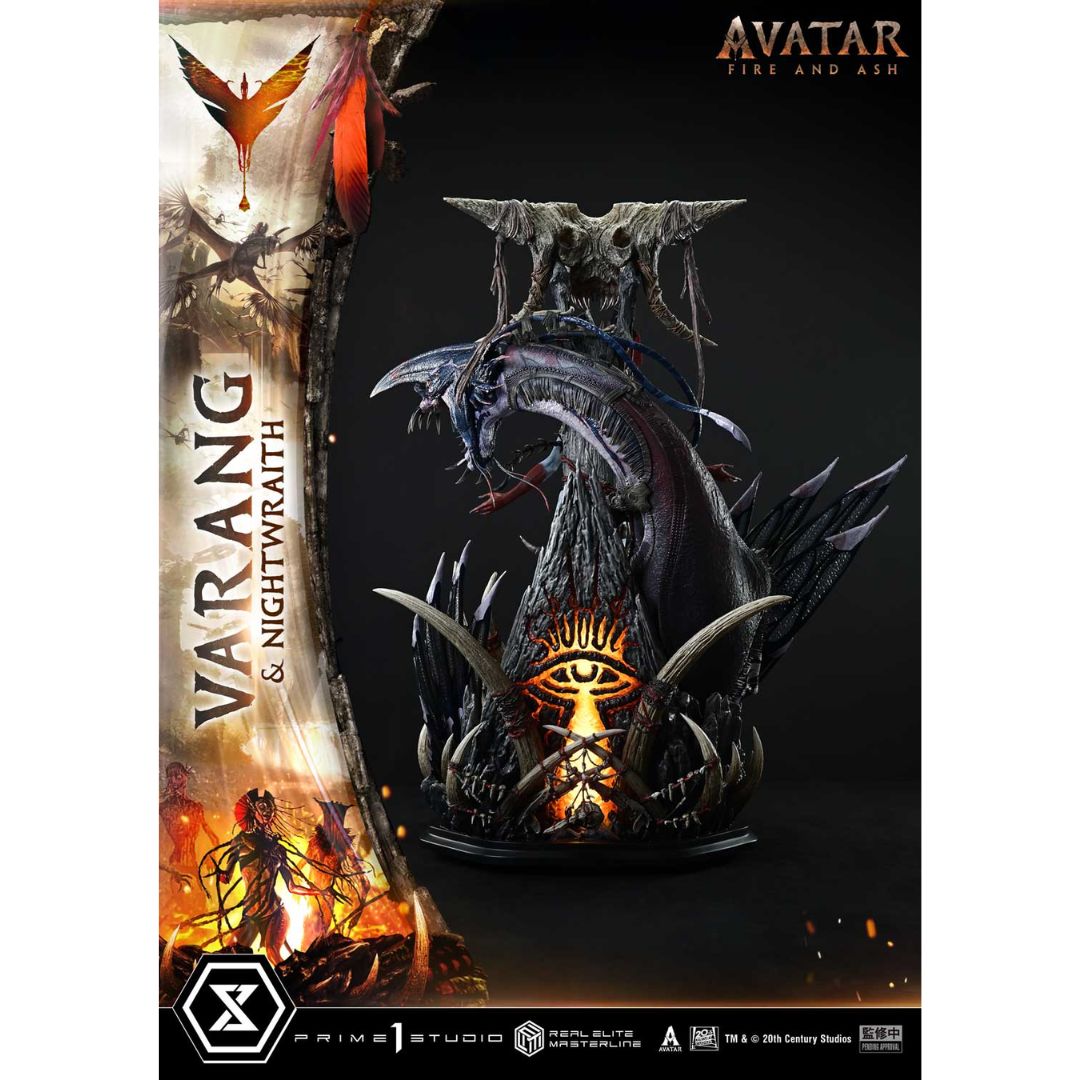 Avatar: Fire And Ash (Film) Varang & Nightwraith Bonus Version Statue By Prime1 Studios -Prime 1 Studio - India - www.superherotoystore.com