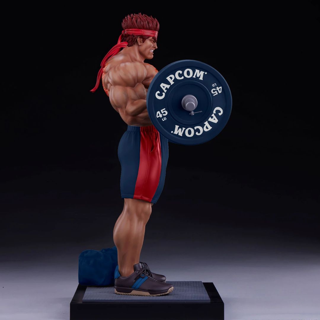 Street Fighter Evil Ryu Powerlifting Prem Series Statue By Pcs Collectibles -PCS Collectibles - India - www.superherotoystore.com