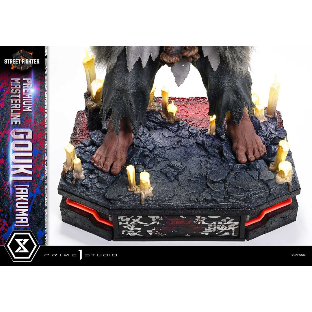 Street Fighter 6 Akuma Statue By Prime1 Studios -Prime 1 Studio - India - www.superherotoystore.com