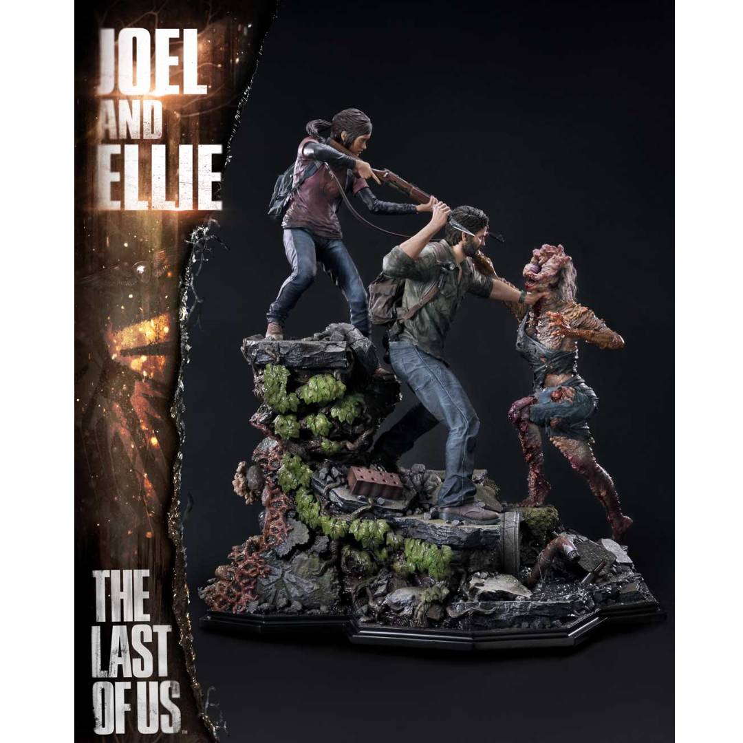 The Last of Us Part 1 Joel & Ellie DX Bonus Version Figure by Prime1 Studios -Prime 1 Studio - India - www.superherotoystore.com