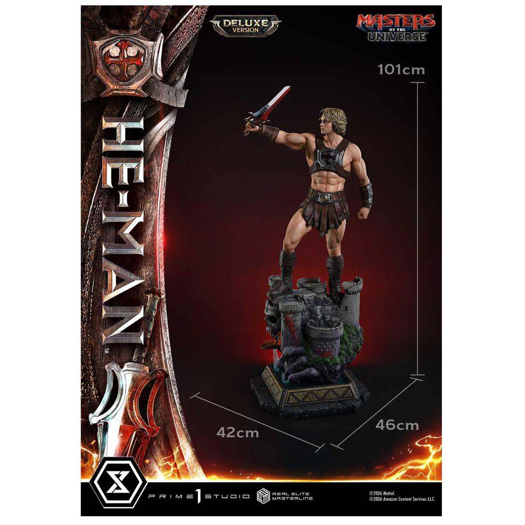 Masters Of The Universe (2026 Film) He-Man Deluxe Version Statue By Prime1 Studios -Prime 1 Studio - India - www.superherotoystore.com