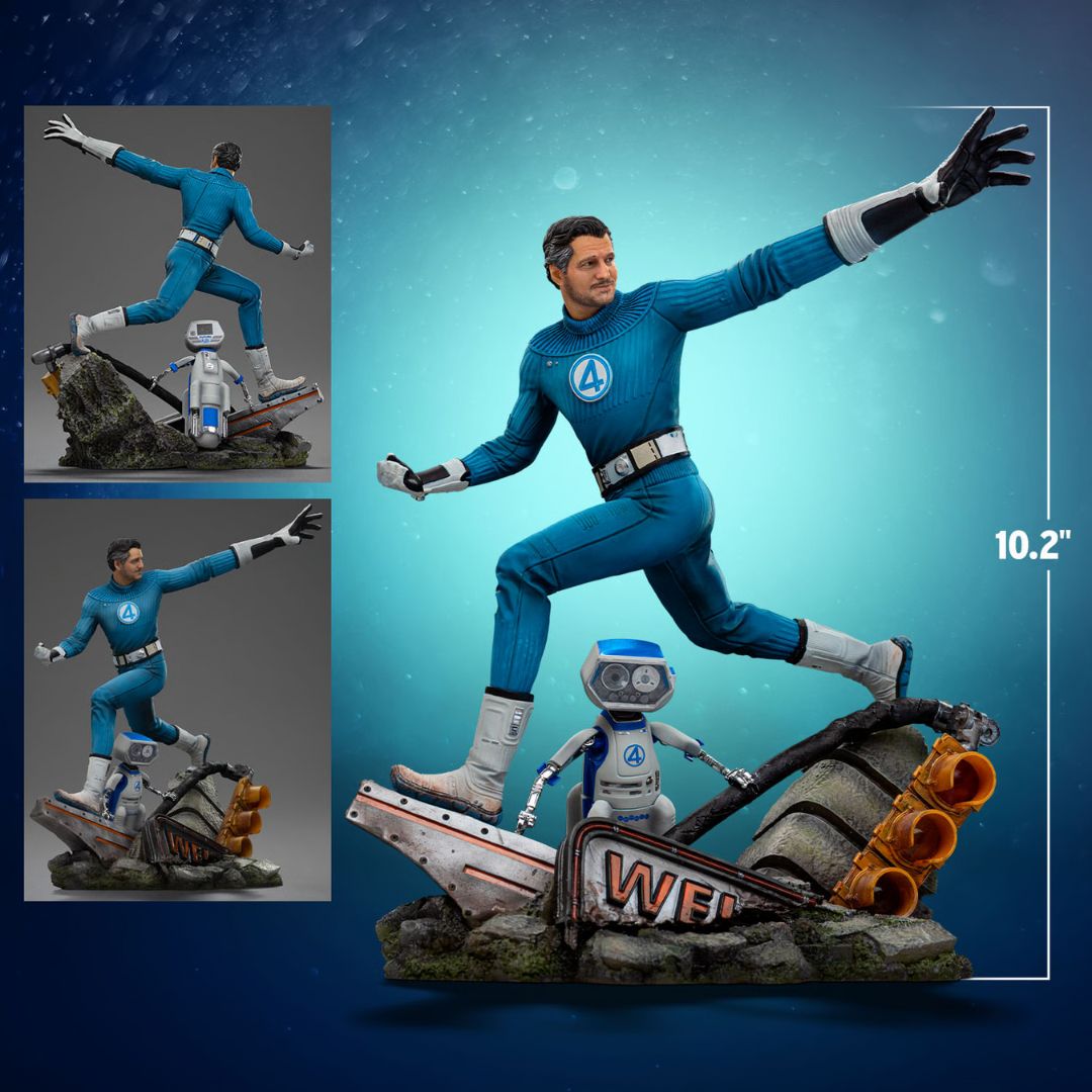 Mr. Fantastic Art Scale Statue By Iron Studios -Iron Studios - India - www.superherotoystore.com