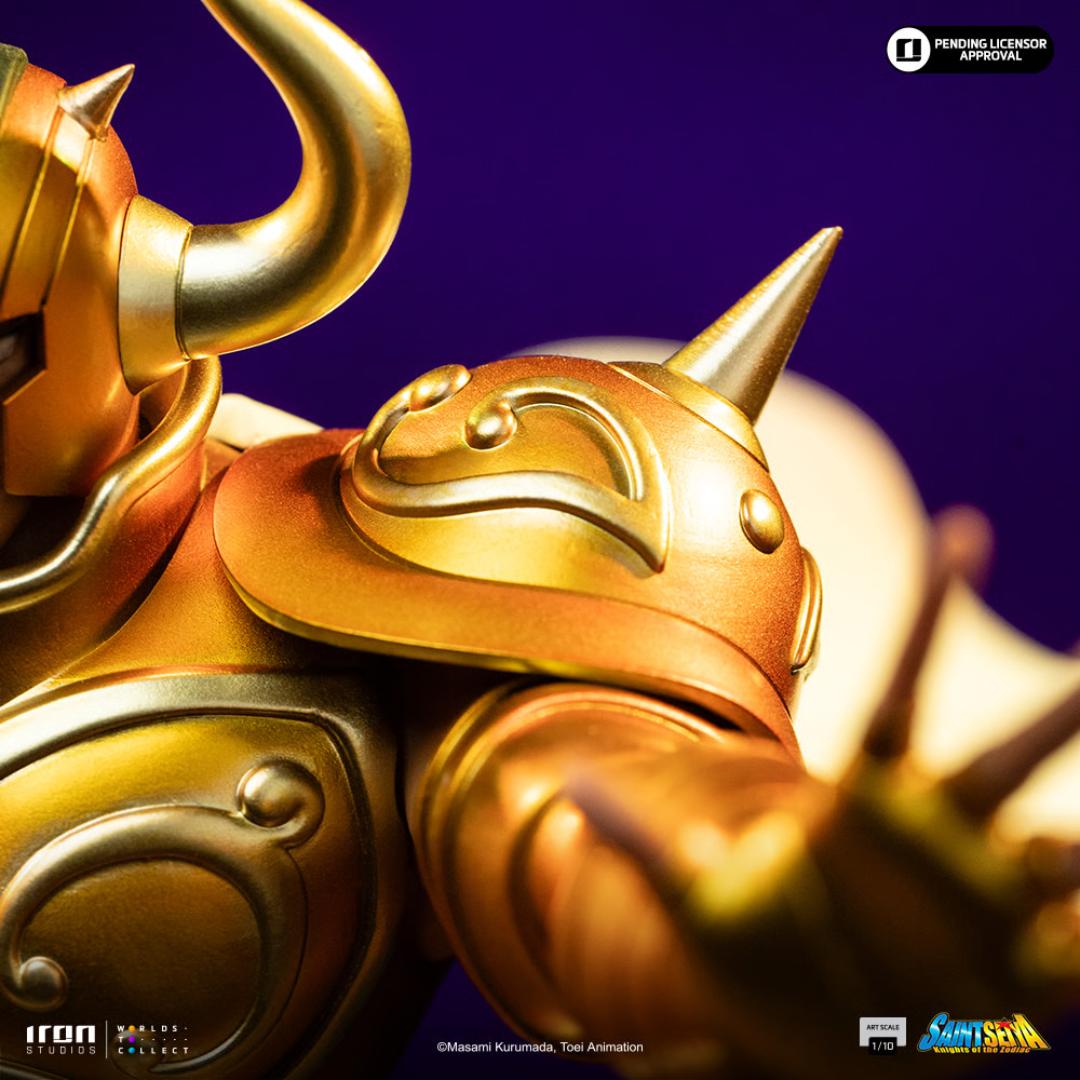 Saint Seiya Taurus Aldebaran Statue By Iron Studios