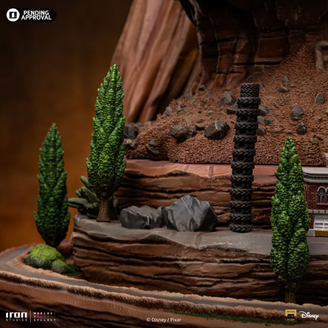 Statue Lightning Mcqueen & Tow Mater - Cars - Deluxe Statue By Iron Studios -Iron Studios - India - www.superherotoystore.com