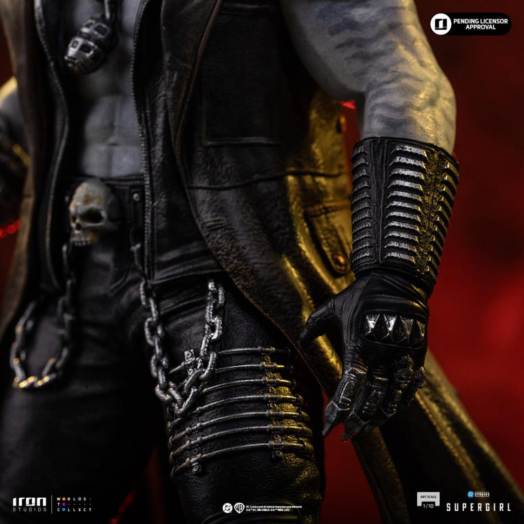 Lobo - Supergirl Movie Statue By Iron Studios