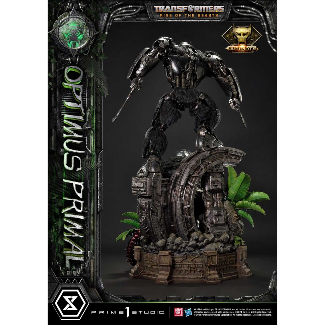 Transformers: Rise Of The Beasts (Film) Optimus Primal Ultimate Bonus Version Statue By Prime1 Studios -Prime 1 Studio - India - www.superherotoystore.com