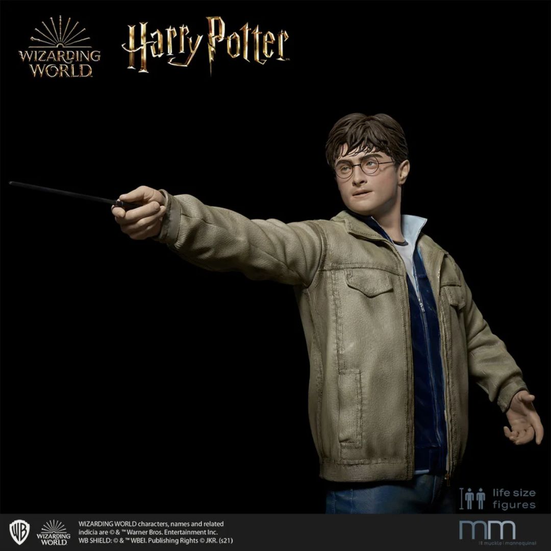 Harry Potter - Life-Size Figure- Deathly Hallows Non Silicon Head By Muckle Mannequin