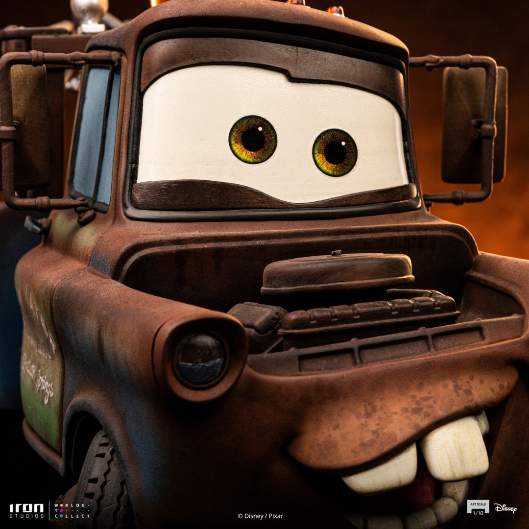 Tow Mater Art Statue By Iron Studios -Iron Studios - India - www.superherotoystore.com