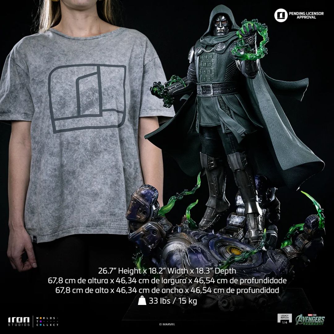 Avengers: Doomsday Doctor Doom Statue By Iron Studios
