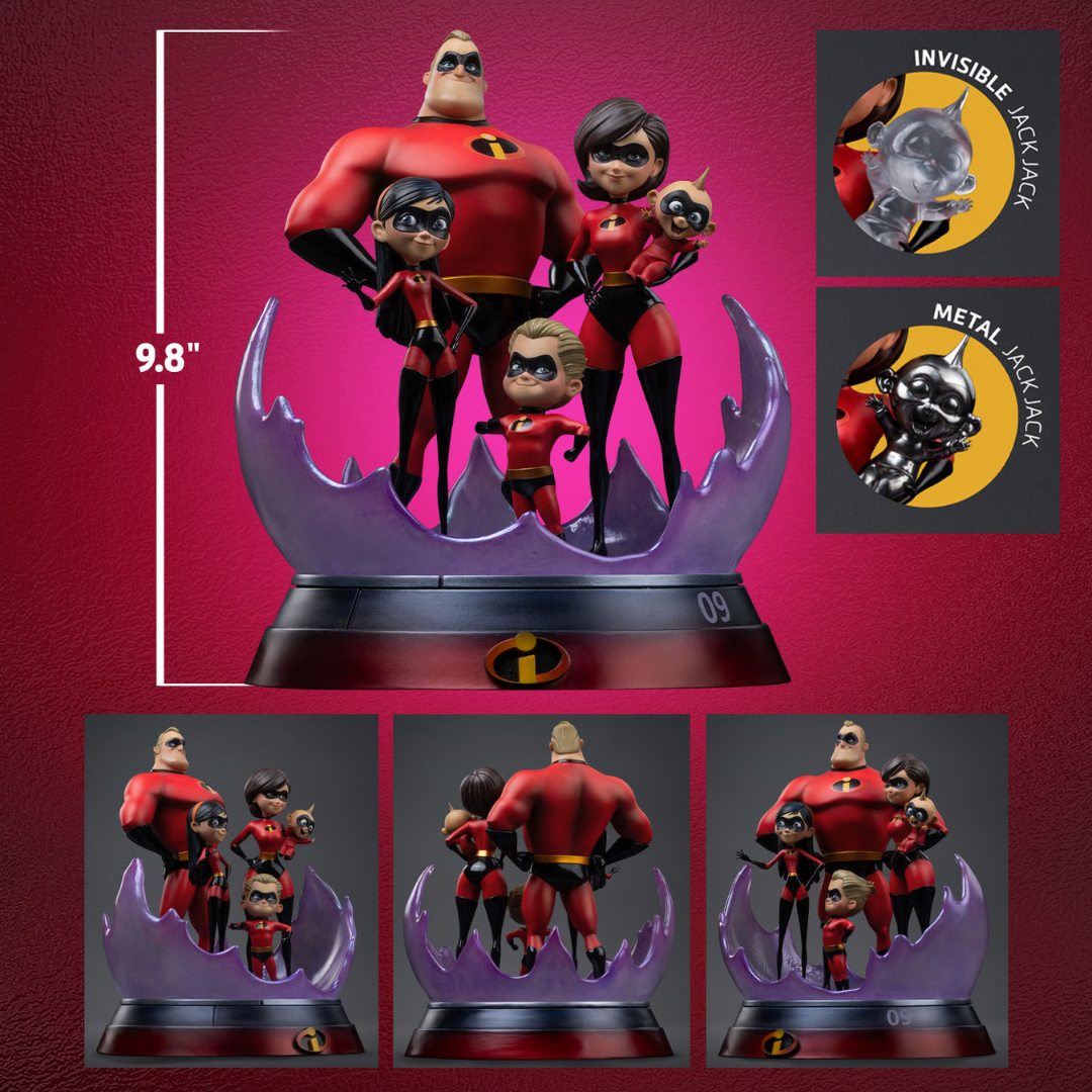 The Incredibles Diorama By Iron Studios -Iron Studios - India - www.superherotoystore.com