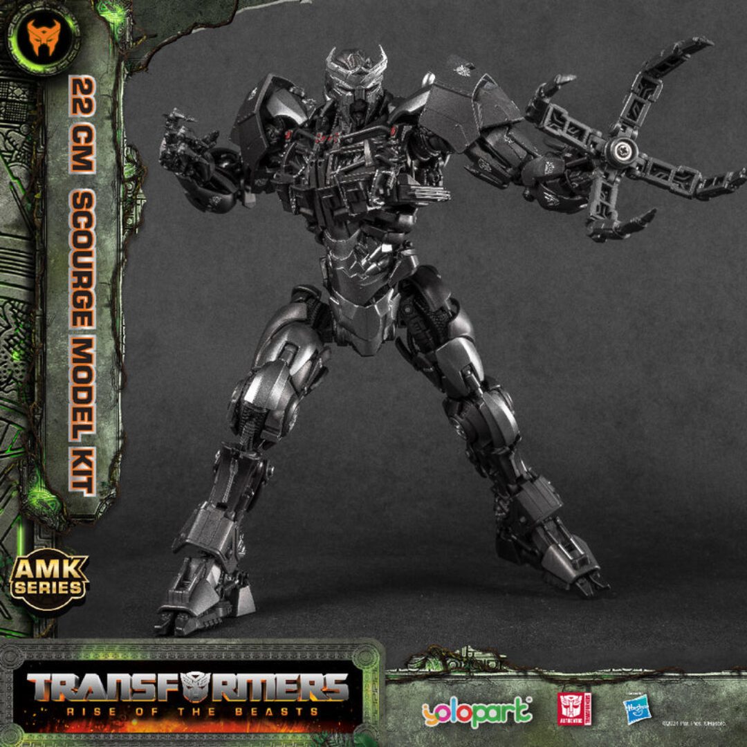 Transformers Rise Of The Beasts: Amk Series 22Cm Scourge Model Kit By Yolo Park -Yolo Park - India - www.superherotoystore.com