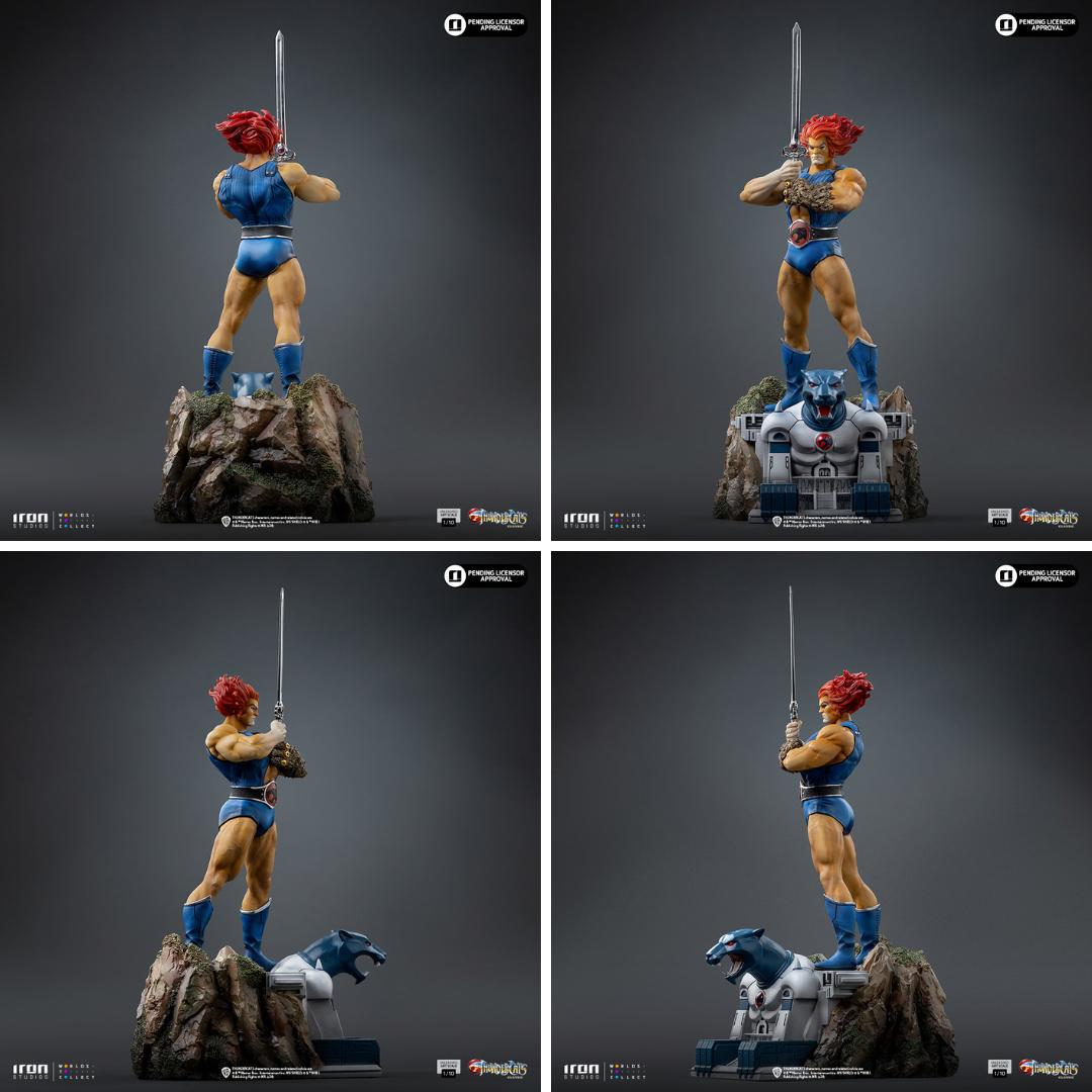 Thundercats Lion-O Unleashed Art Scale Statue By Iron Studios