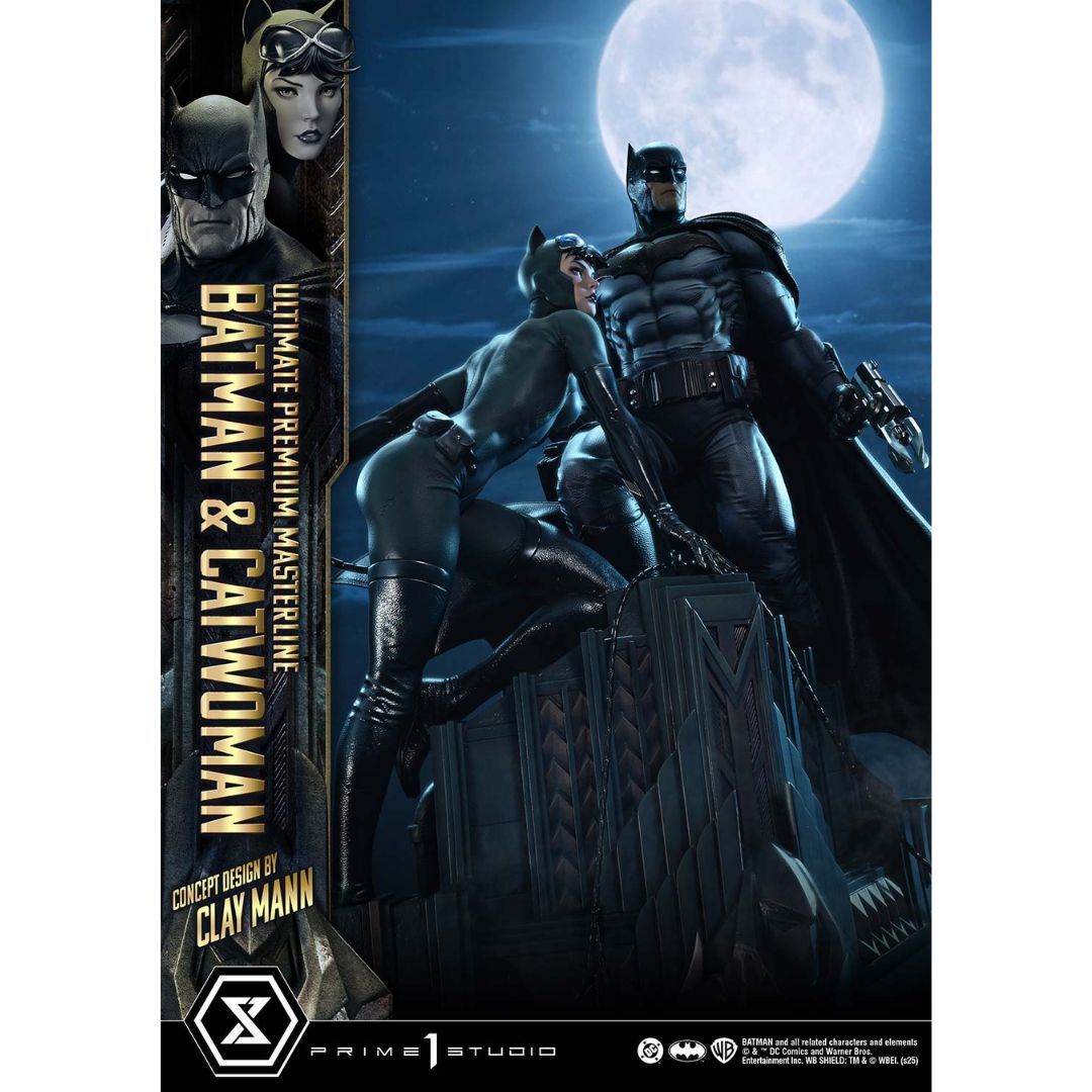Batman (Comics) Batman & Catwoman Statue By Prime1 Studios -Prime 1 Studio - India - www.superherotoystore.com