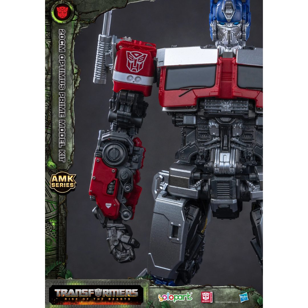 Transformers Rise Of The Beasts: Amk Series 20Cm Optimus Prime Model Kit By Yolo Park -Iron Studios - India - www.superherotoystore.com
