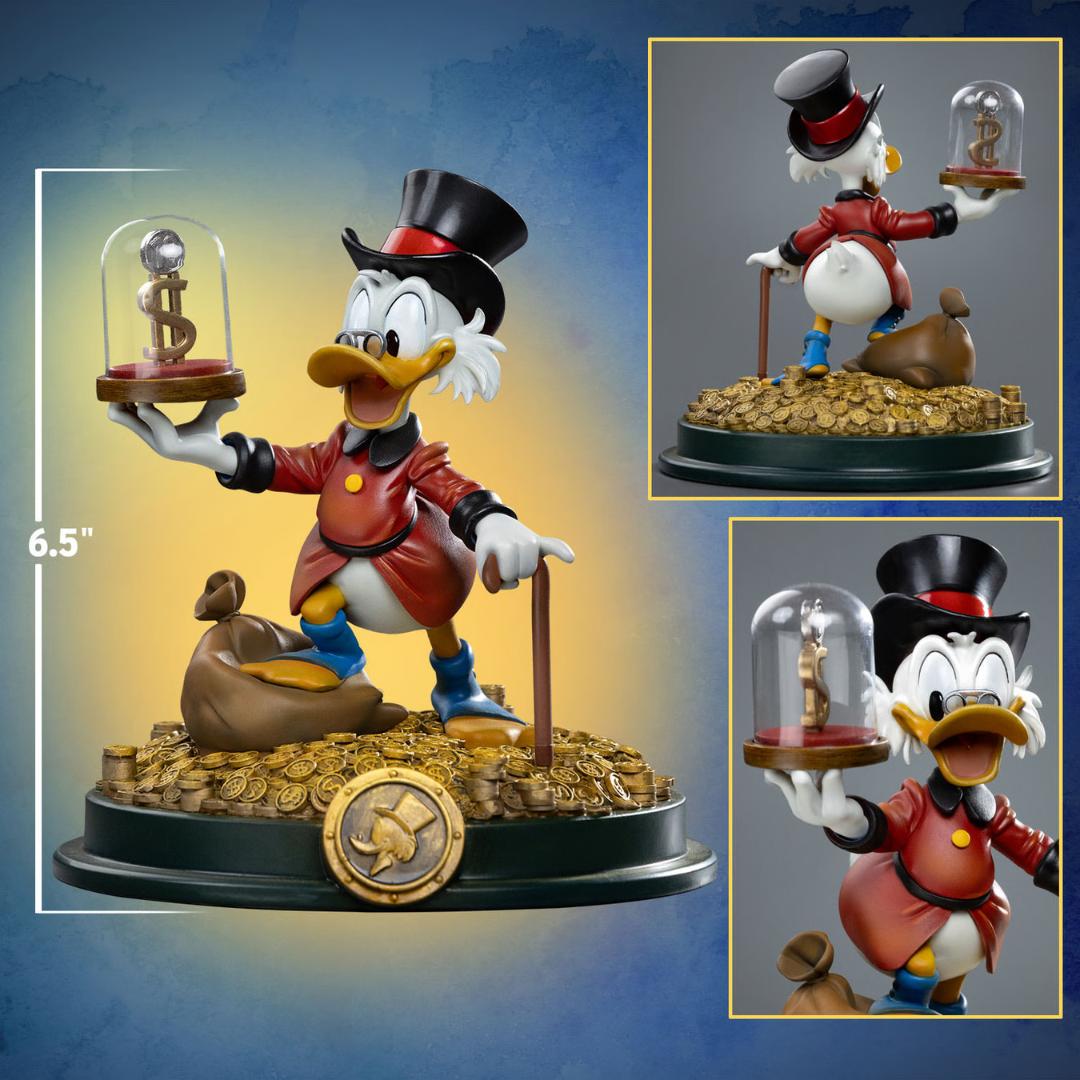 Ducktales Uncle Scrooge Mcduck Statue By Iron Studios