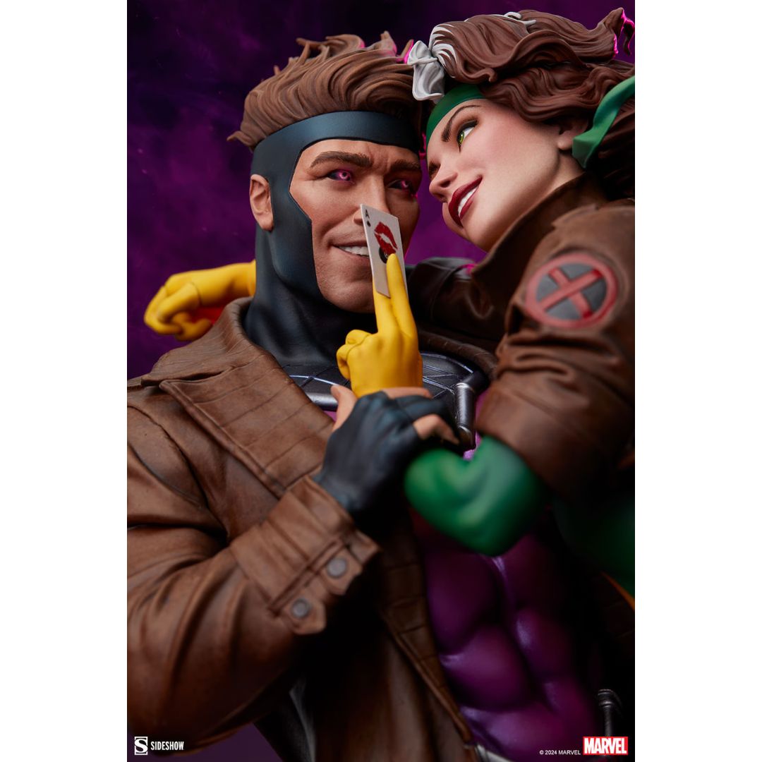 Rogue & Gambit Statues by Sideshow Collectibles -Sideshow Collectibles - India - www.superherotoystore.com