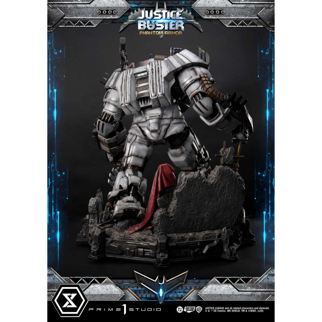 Justice League (Comics) Justice Buster: Phantom Armor Deluxe Statue By Prime1 Studios -Prime 1 Studio - India - www.superherotoystore.com
