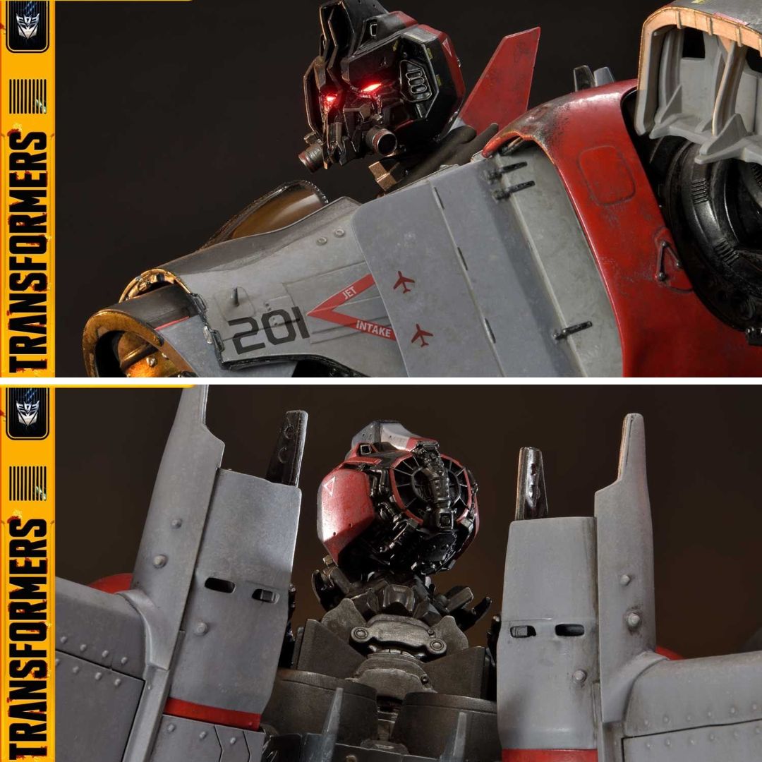Transformers: Bumblebee (Film) Blitzwing Statue By Prime1 Studios -Prime 1 Studio - India - www.superherotoystore.com