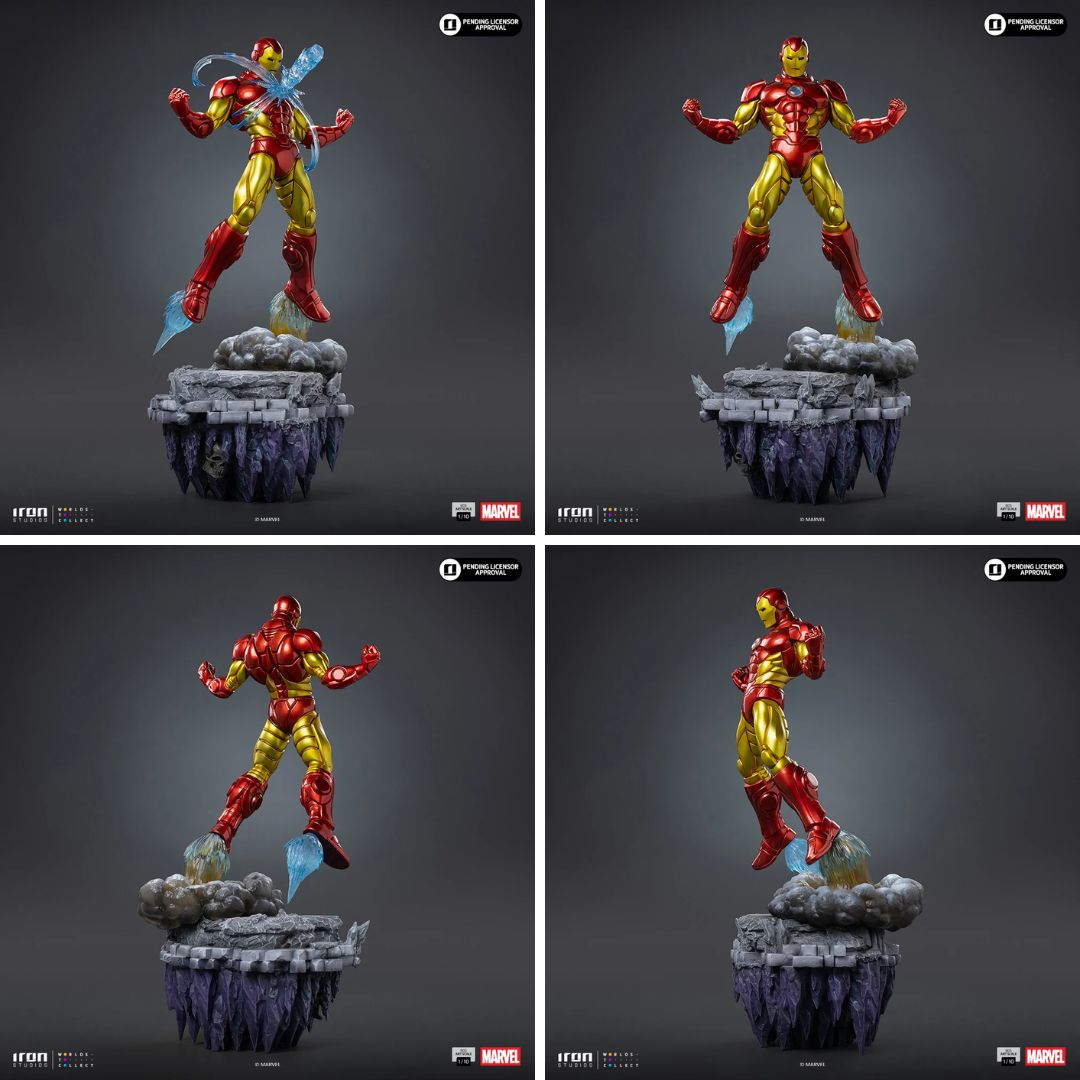 Iron Man - Infinity Gauntlet Diorama Statue By Iron Studios
