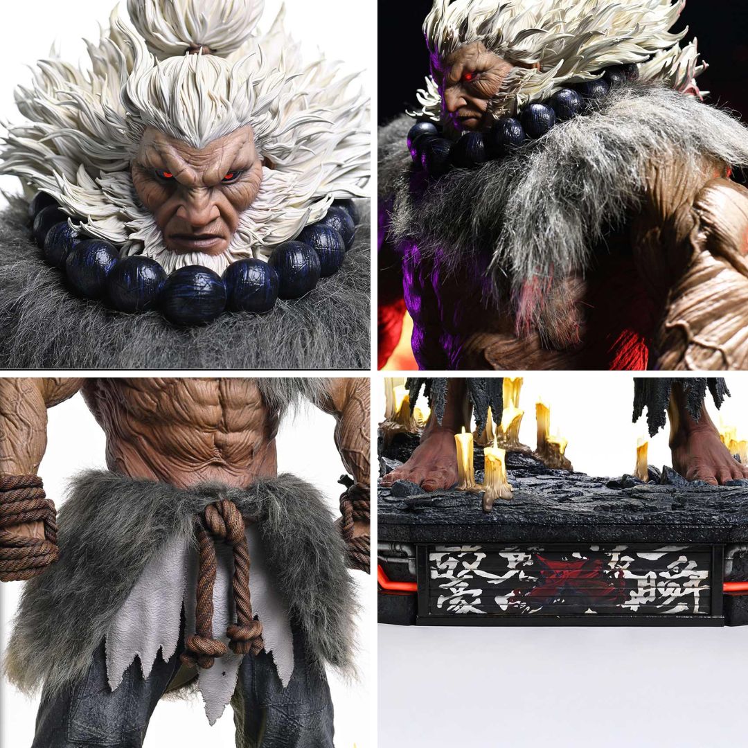 Street Fighter 6 Akuma Statue By Prime1 Studios -Prime 1 Studio - India - www.superherotoystore.com