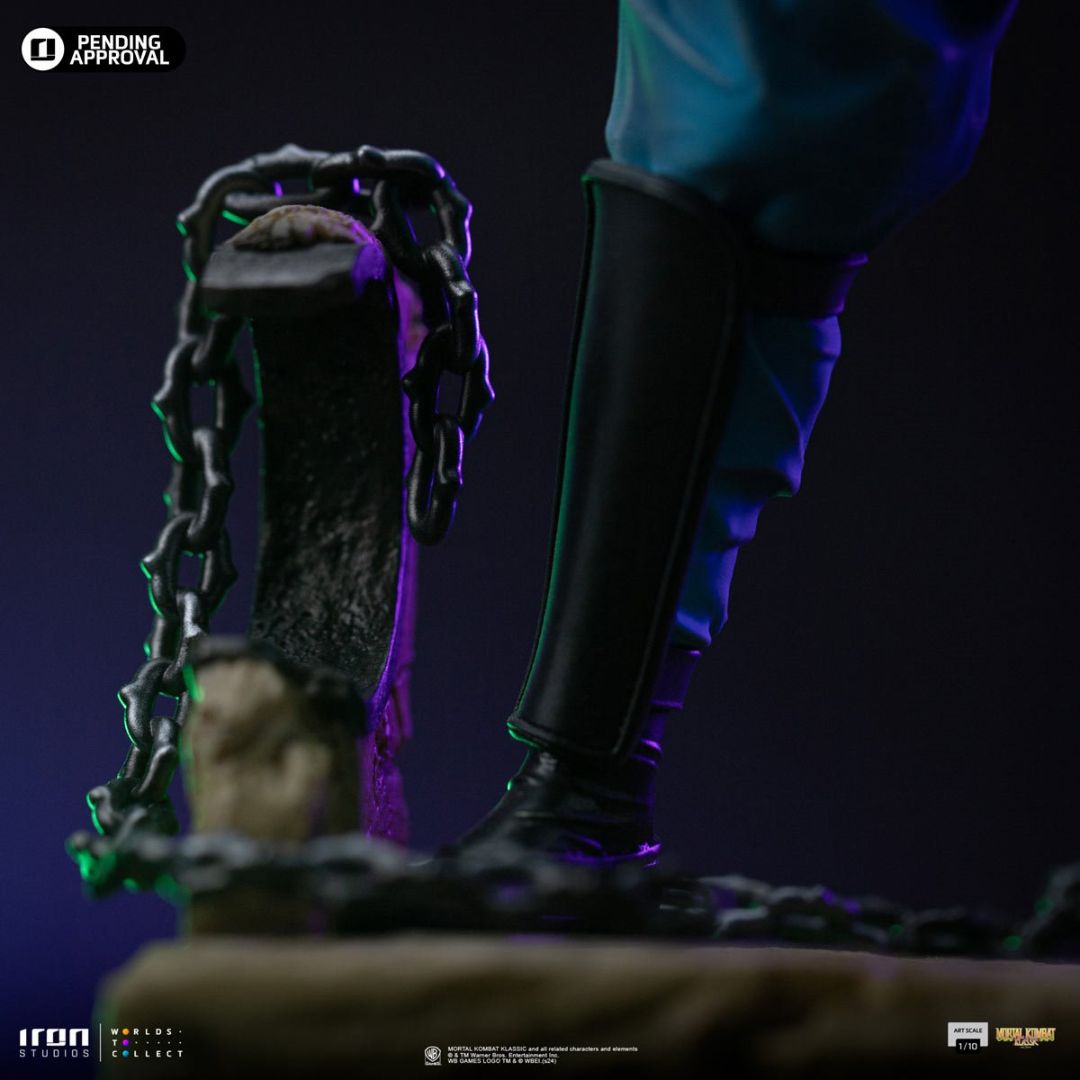 Kung Lao Art Statue By Iron Studios -Iron Studios - India - www.superherotoystore.com