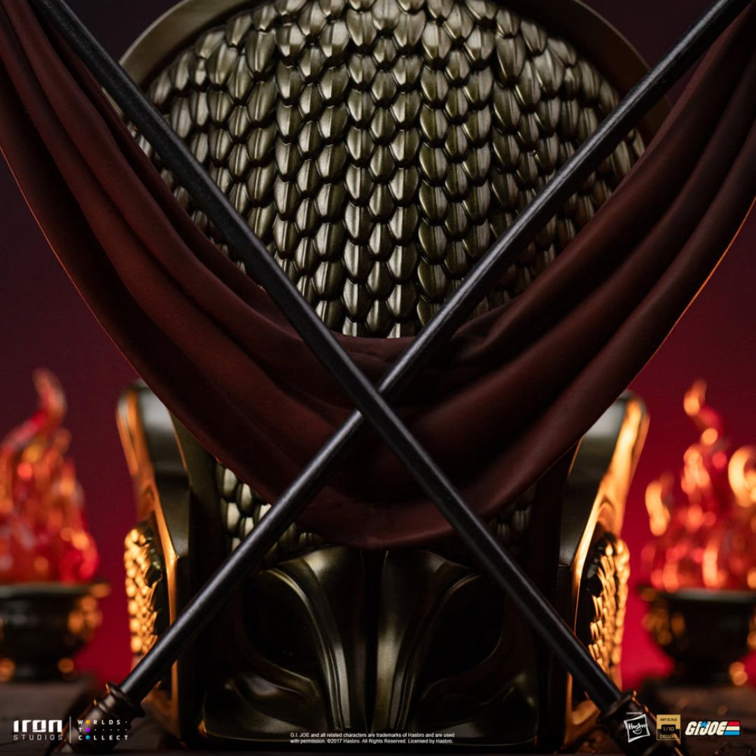 GIJOE Cobra Commander Statue By Iron Studios -Iron Studios - India - www.superherotoystore.com