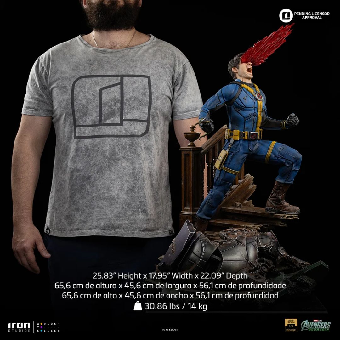 Cyclops Deluxe - Avengers: Doomsday - Legacy Replica Statue By Iron Studios