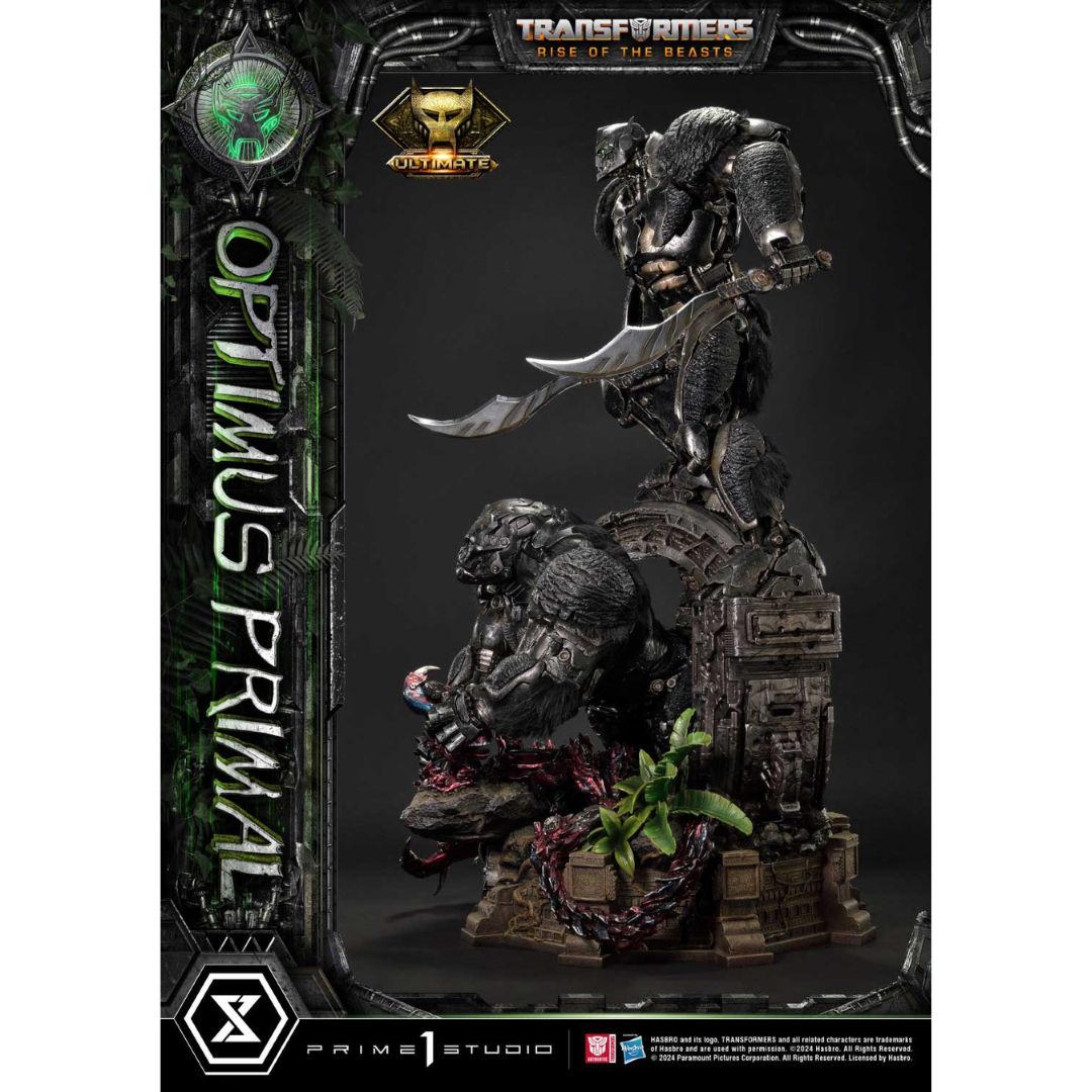 Transformers: Rise Of The Beasts (Film) Optimus Primal Ultimate Bonus Version Statue By Prime1 Studios -Prime 1 Studio - India - www.superherotoystore.com