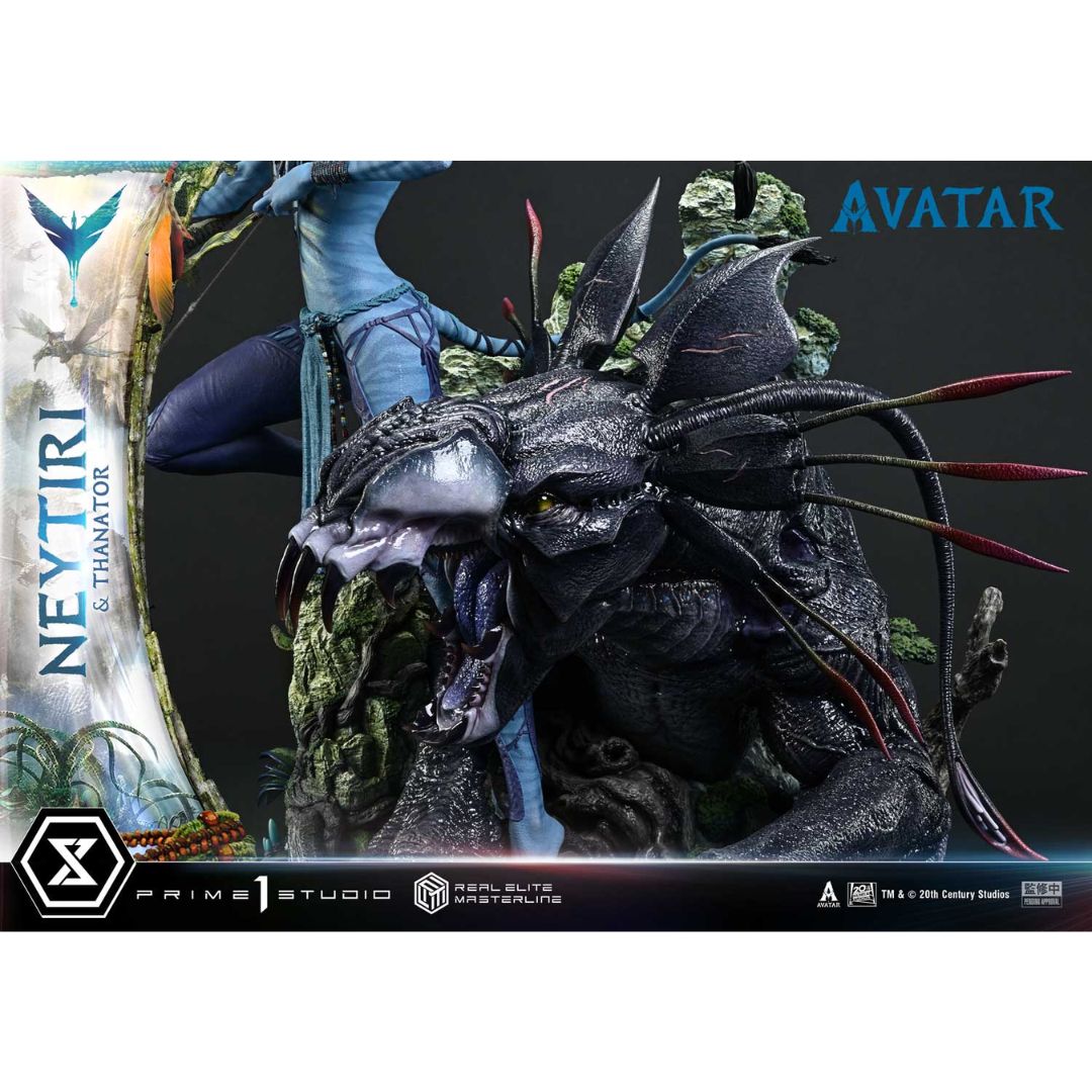 Avatar Neytiri & Thanator Statue by Prime 1 Studio -Prime 1 Studio - India - www.superherotoystore.com