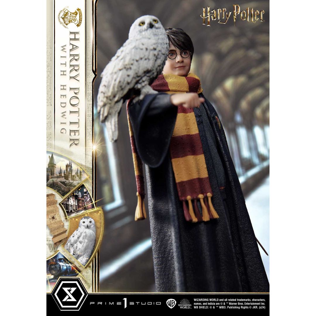 Harry Potter With Hedwig Statue by Prime1 Studios -Prime 1 Studio - India - www.superherotoystore.com