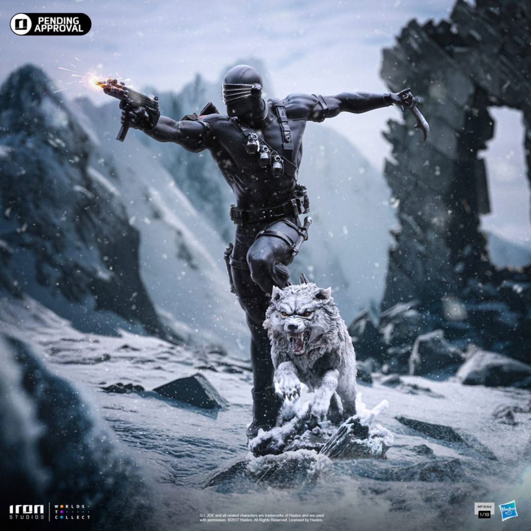 G.I Joe Snake Eyes Statue By Iron Studios -Iron Studios - India - www.superherotoystore.com