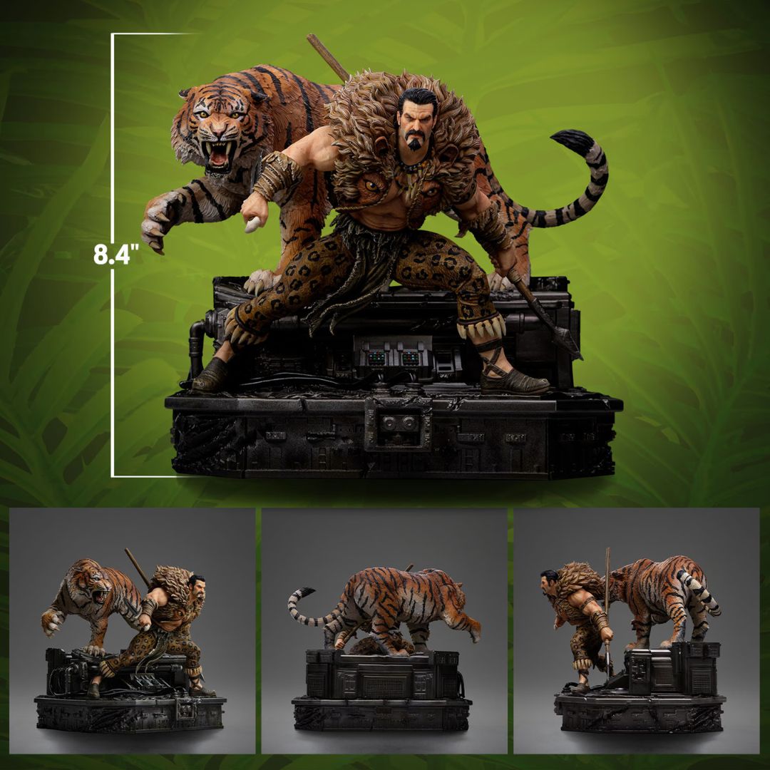 Kraven - Spider-Man Vs Villains Diorama Statue By Iron Studios -Iron Studios - India - www.superherotoystore.com