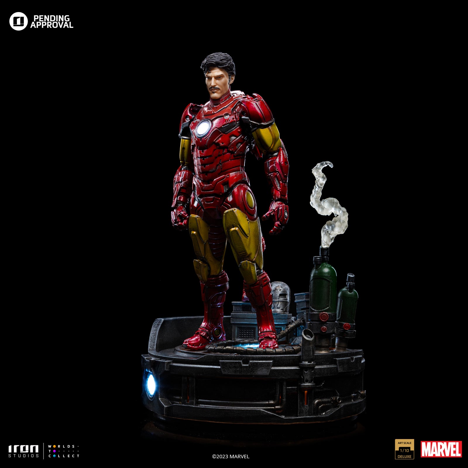Iron Man Unleashed Statue by Iron Studios -Iron Studios - India - www.superherotoystore.com