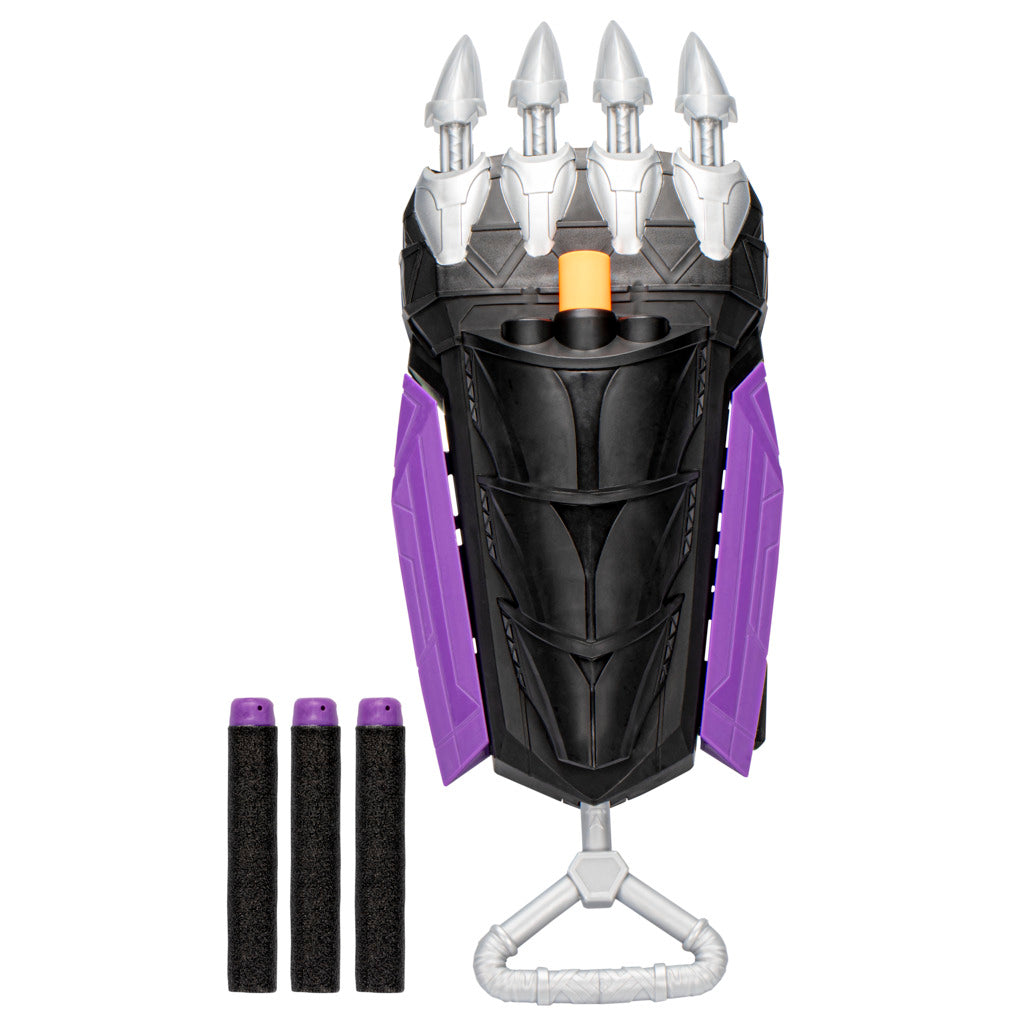 NERF Marvel Mech Strike Mechasaurs Black Panther Blaster by Hasbro -Hasbro - India - www.superherotoystore.com