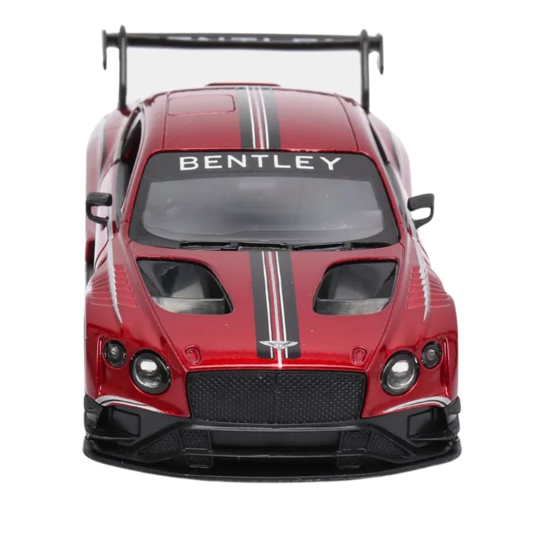 Red Bentley Continental GT3 1:38 Scale Die-Cast Car By Kinsmart -Kinsmart - India - www.superherotoystore.com