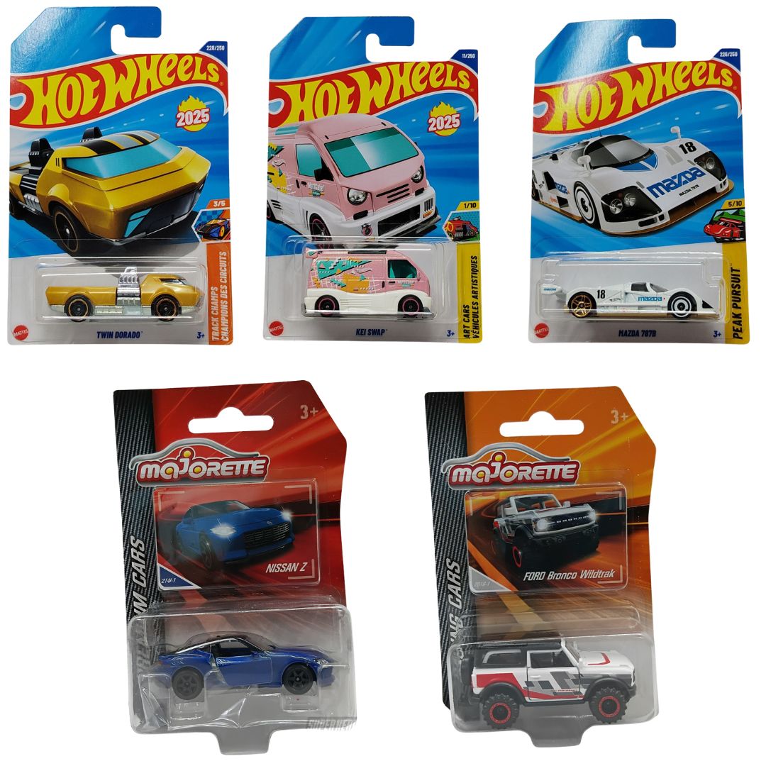 Hot Wheels & Majorette Mix Set 2