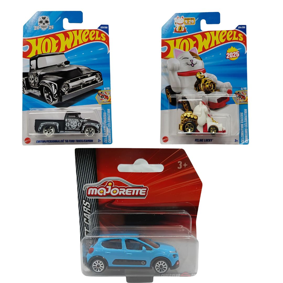 Hot Wheels & Majorette Mix Set 13