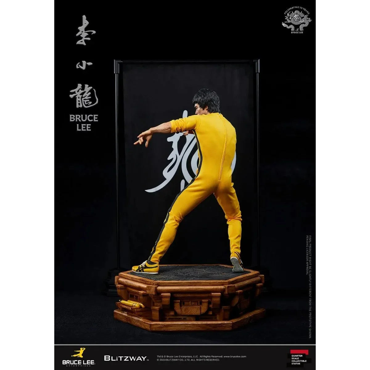 Bruce Lee Tribute 50th Anniversary Superb Scale 1:4 Statue by Blitzway -Blitzway - India - www.superherotoystore.com