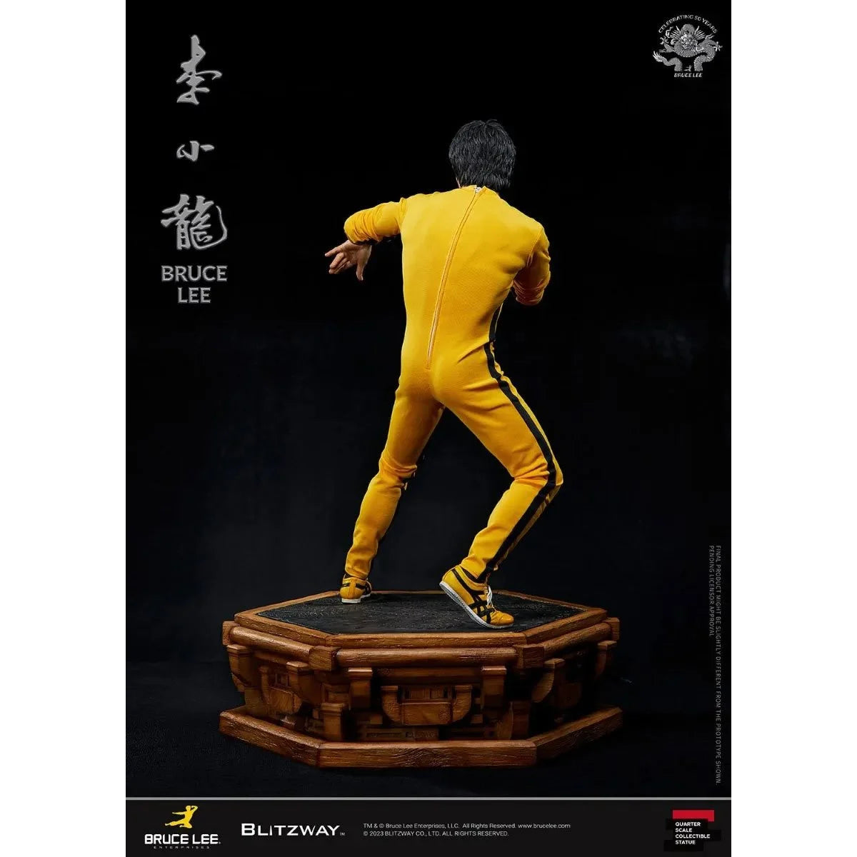 Bruce Lee Tribute 50th Anniversary Superb Scale 1:4 Statue by Blitzway -Blitzway - India - www.superherotoystore.com