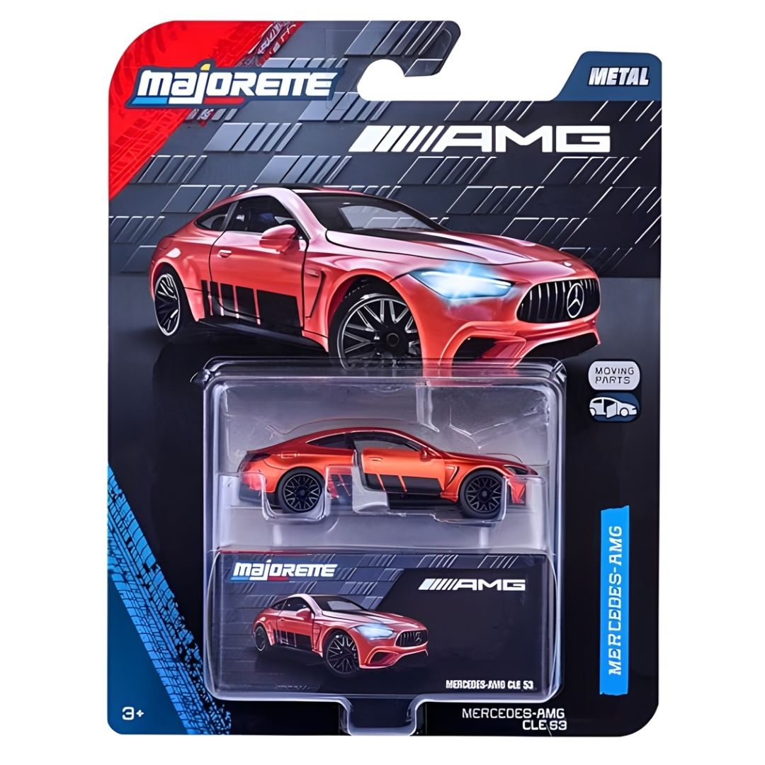 Mercedes Benz AMG Deluxe Series - CLE 53 1:64 Scale Die-Cast Car By Majorette -Majorette - India - www.superherotoystore.com