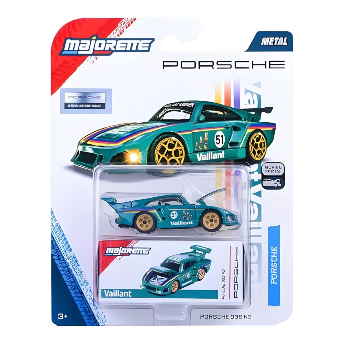 Porsche Deluxe Series - 6 Pack 1:64 Scale Die-Cast Car Set By Majorette -Majorette - India - www.superherotoystore.com