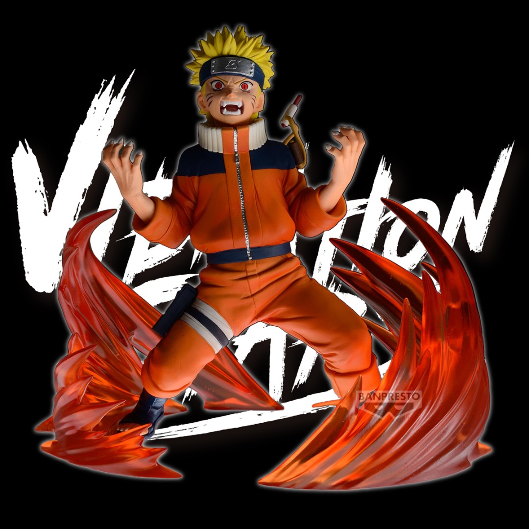 Naruto 72 Series - 26 Vibration Stars-Naruto Uzumaki & Sasuke Uchiha - A Naruto Uzumaki (1) By Banpresto -Banpresto - India - www.superherotoystore.com