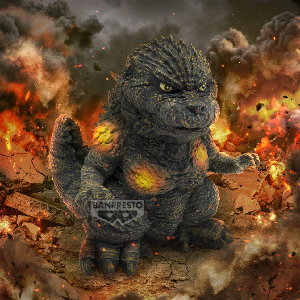 Godzilla Minus One Enshrined Monsters Godzilla (2023) Shell Impact Image Color Ver. Statue By Banpresto -Banpresto - India - www.superherotoystore.com