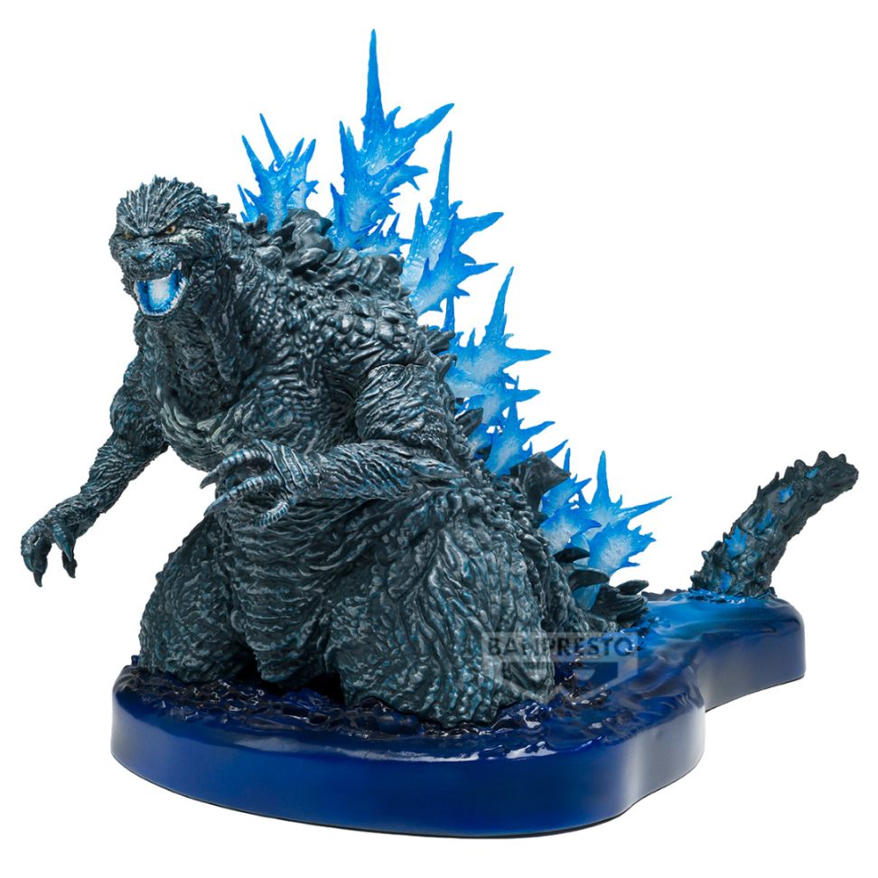 Godzilla Minus One Art Vignette Godzilla (2023) Atomic Breath Image Ver. Figure By Banpresto Statue By Banpresto -Banpresto - India - www.superherotoystore.com
