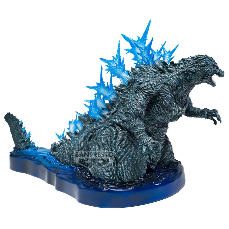 Godzilla Minus One Art Vignette Godzilla (2023) Atomic Breath Image Ver. Figure By Banpresto Statue By Banpresto -Banpresto - India - www.superherotoystore.com