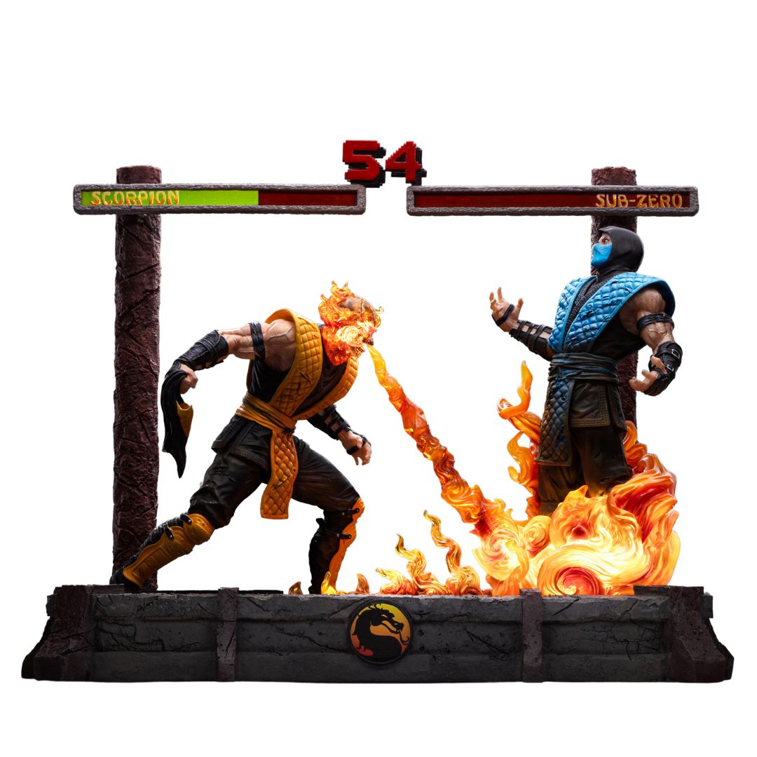 Scorpion Fatality Mortal Kombat Statue By Iron Studios -Iron Studios - India - www.superherotoystore.com