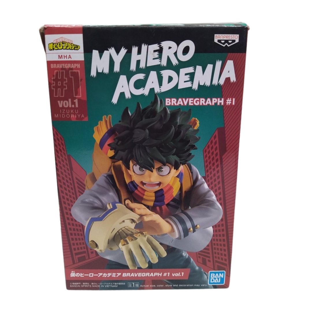 My Hero Academia Bravegraph Izuku Midoriya Statue by Banpresto -Banpresto - India - www.superherotoystore.com